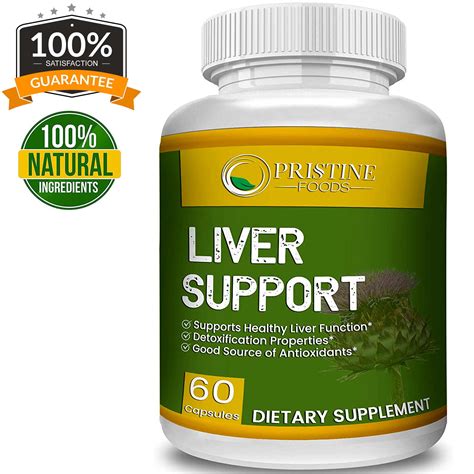 Pristine Food's Liver Supplement, Liver Cleanse with Milk Thistle