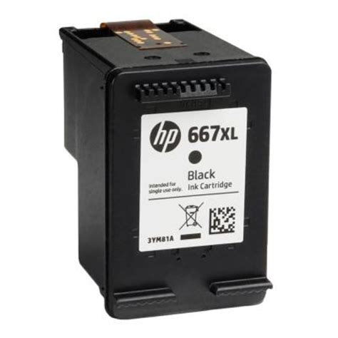 Cartucho De Tinta Hp 667 Xl Ink Advantage Negro Walmart