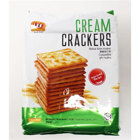 lee [cream] crackers