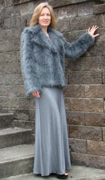 Did You Really Sew That 1936 Gown And Faux Fur Coat