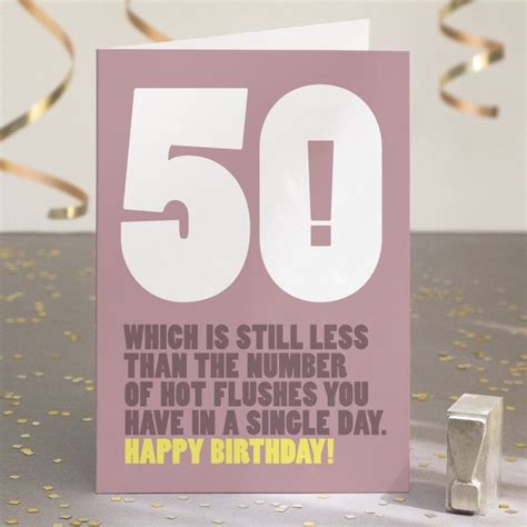 √ 50th Birthday Messages Funny