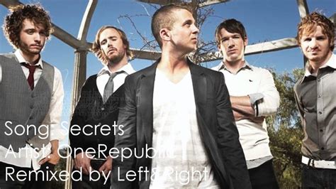 Onerepublic Secrets Rock Remix By Leftandright Youtube
