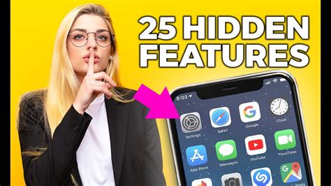25 Hidden Iphone Features Youtube