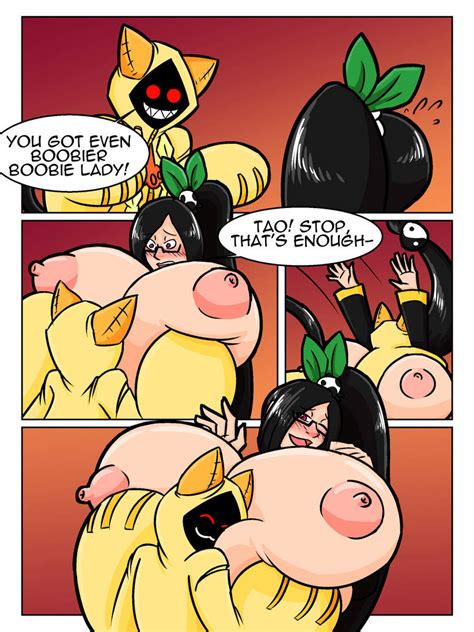 Rule 34 2girls Ass Blazblue Breast Expansion Breasts Cleavage Comic