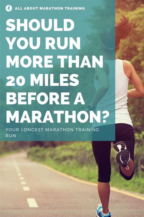 Well, its a really good question to ask. Marathon Training: How Long Should your Longest Run be?