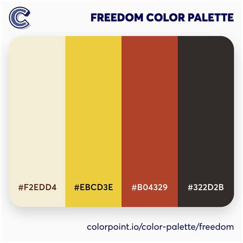 Beautiful Color Palettes Freedom Color Palette Artofit