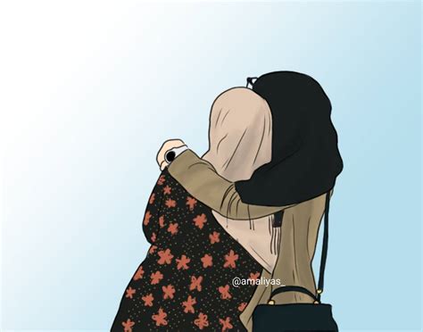 Kita berikan untuk memilih gambar kartun muslimah terbaru 2018 yang disajikan yang kita kartun muslimah hijab syari via gambarfoto.co. 50 Gambar Kartun Muslimah Bercadar Cantik Berkacamata