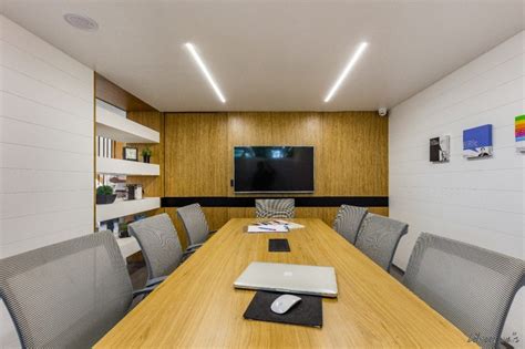 Sophisticated And Well Planned Workspace Between Walls Between Walls