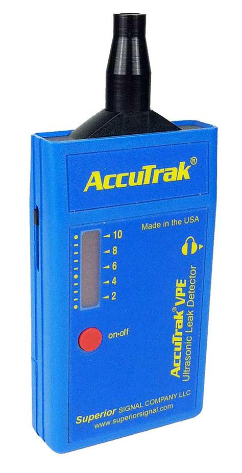 Superior Accutrak Vpe Ultrasonic Leak Detector Professional Kit