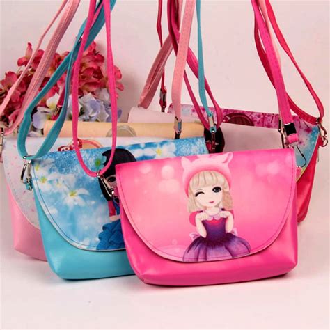 Cute Children Handbags Cartoon Bow Girls Kids Fashion Mini Messagers
