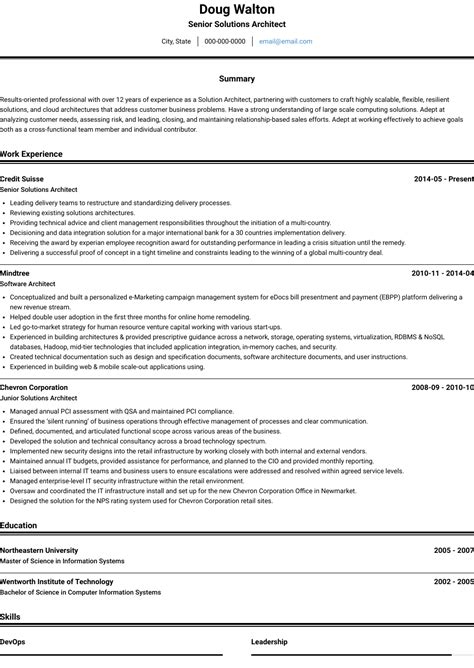Architect Architecture Resume Example For Resume Worded Vrogue