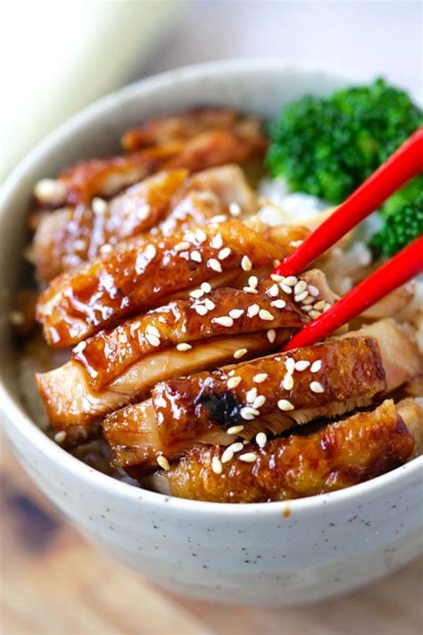 Chicken Teriyaki With Recipe Video Easy Delicious Recipes