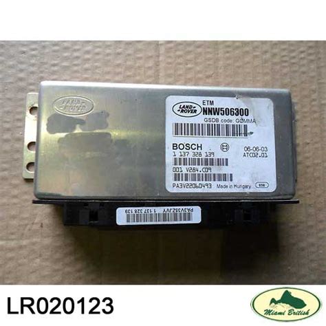 News, pics of your land rover, etc. LAND ROVER REAR AXLE LOCKING DIFFERENTIAL CONTROL UNIT ECU ...