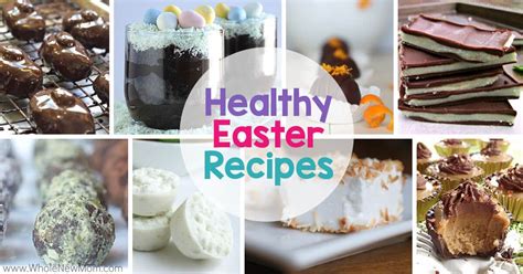 These desserts are way better than whatever the easter bunny put in your basket. Healthy Easter Dessert Recipes - gluten-free & vegan | Whole New Mom
