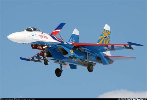 Sukhoi Su 27s Russia Air Force Aviation Photo 1680946