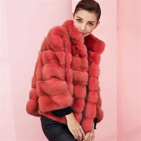 genuine mink fur coat women real fur coats high end luxury top quality mink marten coat