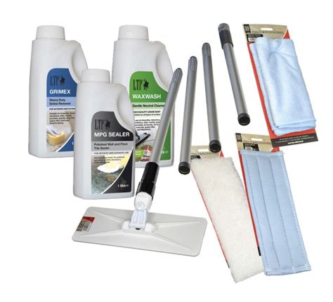 Care And Cleaning Kit For Polished Porcelain Tile Cleaning Sealing And