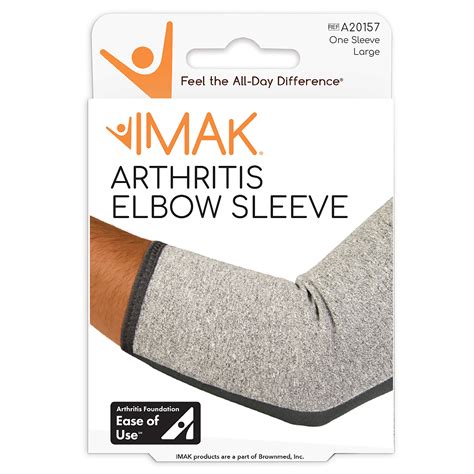 Customer Reviews Imak Arthritis Elbow Compression Sleeve Large Cvs