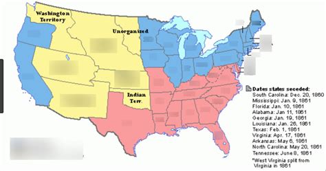 Regions Of The Us 1850
