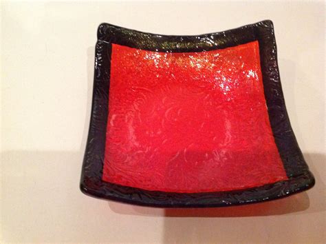 Pin By Heather Graham Crouch On Glass Fused Glass Glass Red