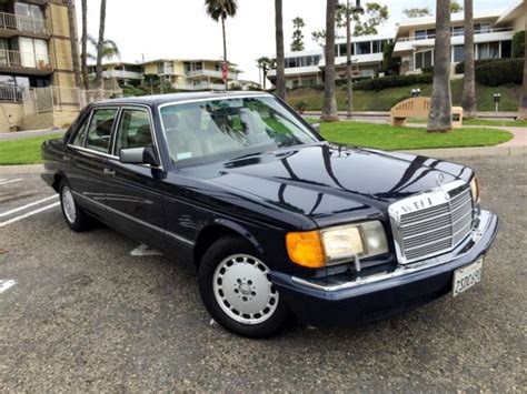 1990 Mercedes Benz 300sel W126 6 Cyl Classic Excellent Condition 300 Sel