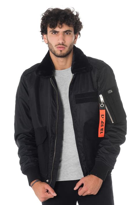 Blouson Homme Diesel Veste W Slotkin 900 Cuir