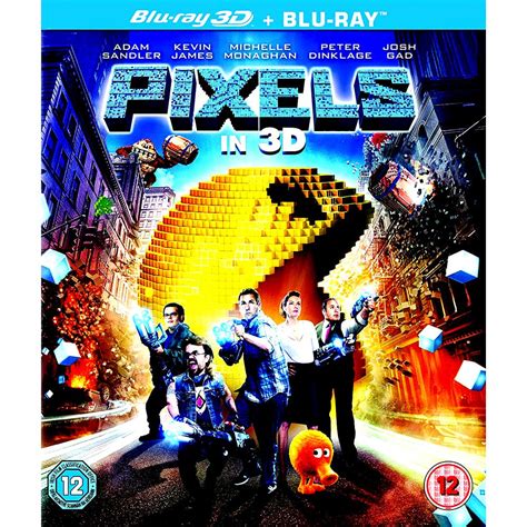 Pixels 3d2d Blu Ray