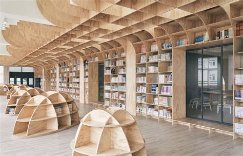Gallery Of Lishin Elementary School Library Tali Design 1