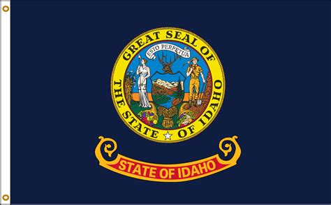Idaho 3ftx5ft Nylon State Flag 3x5 Made In Usa 3x5
