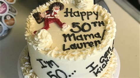 Fun Sally Omalley Im 50 Birthday Cake Youtube