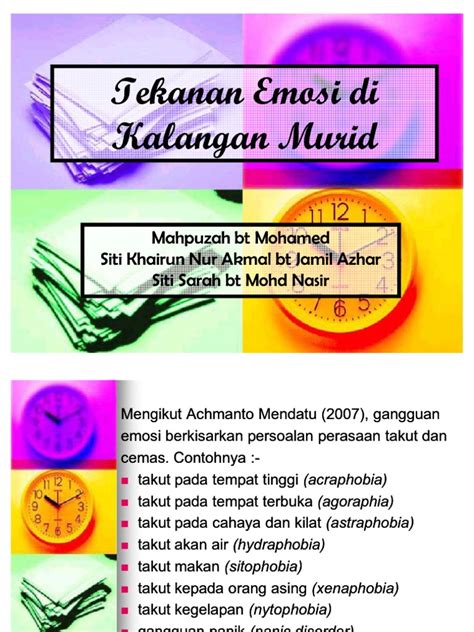 Tekanan Emosi Di Kalangan Murid Pdf