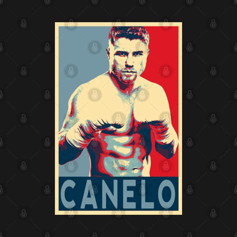 An Image Of A Man With The Word Canelo In His Chest And Hands Up