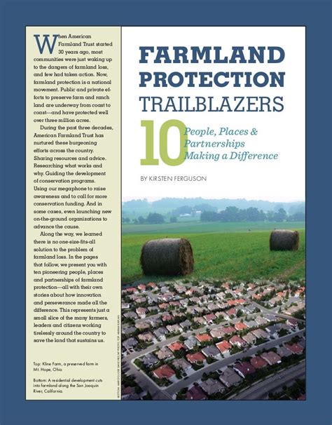 Farmland Protection Trailblazers
