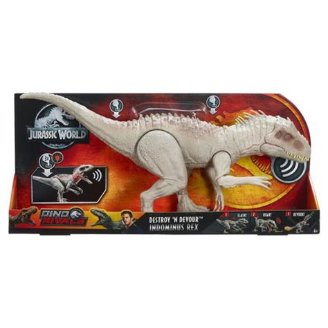 Mattel Jurassic World Dino Rivals Destroy N Devour Indominus Rex T Rex