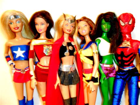 Superhero Barbie Dolls By Msjudy3 On Deviantart