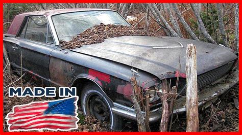 MOST AMAZING ABANDONED 1966 Ford Thunderbird Abandoned American Car