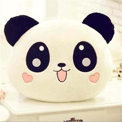 Large Panda Pillow In 2020 With Images Sewing Stuffed Animals