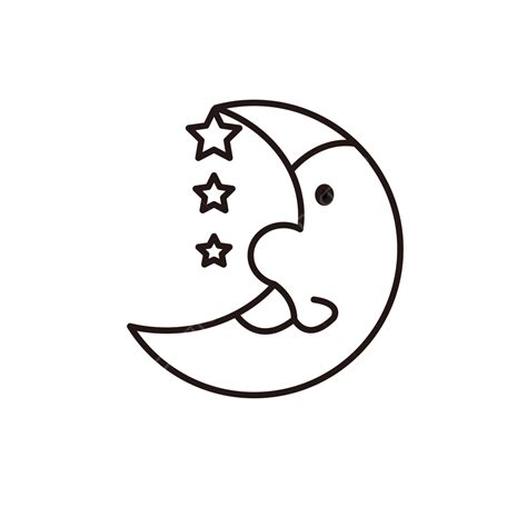 Download High Quality Moon Clipart Black And White Re