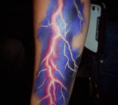 Wave tattoos come in all shapes and sizes. 60 Lightning Tattoo Designs For Men - High Voltage Ideas ...