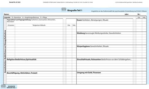 Bewerbung als altenpflegerin vorlage downloaden. 87.003 Biografie Erikson Teil 1 - plan2care stationär - Pflegedokumentation Altenpflege ...