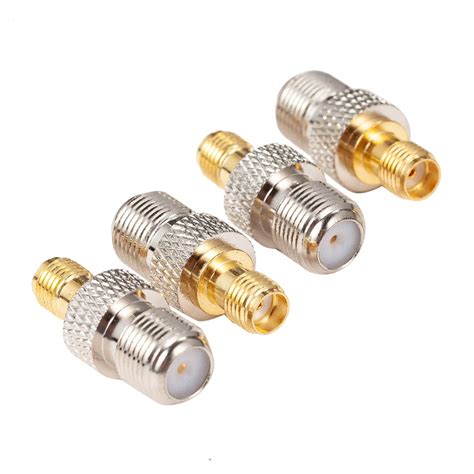Sma Female To Coax Female 4 Pack Ancable Sma Female To F Female Rf Coax Connector Adapter For