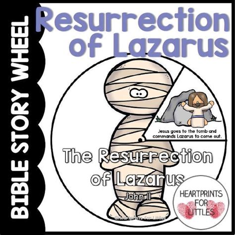 The Resurrection Of Lazarus Bible Story Wheel Bible Story Craft