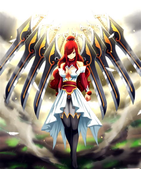 Erza Scarlet Armors List Erza Scarlet All Armors In Fairy Tail Hello