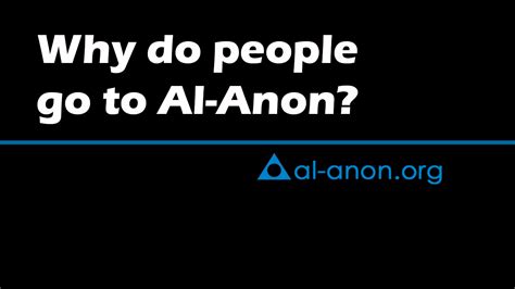 If prompted which audio to use, select computer audio or phone audio brought to you. Why do people come to Al-Anon? | Al-Anon Family Groups