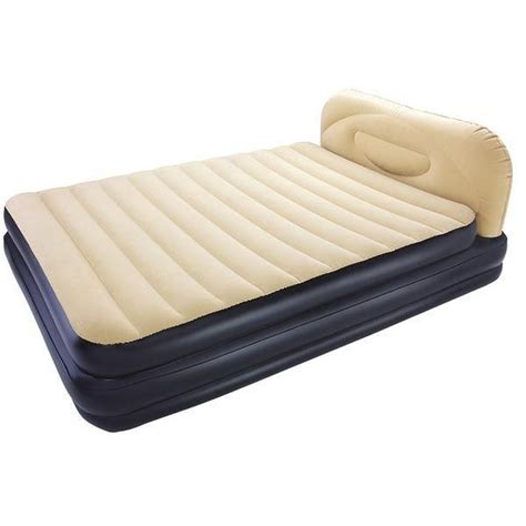 Rialzare il letto è una procedura abbastanza semplice; Letto gonfiabile rialzato (Queen) Bestway Soft-Back 226x152x74 cm — Poolfunstore