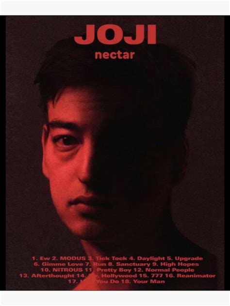 Joji Nectar Japanese Rapper And Wonderful Actor Poster For Sale By