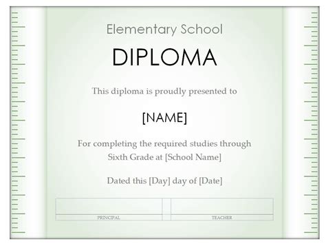 Homeschool Diploma Template Homeschool Diploma