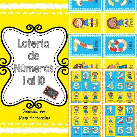 Baraja De Loteria Del 1 Al 20 Loterias Para Ninos Numeros Preescolar Images