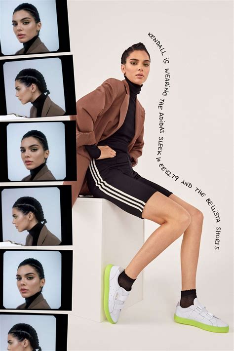 Kendall Jenner Adidas New Sleek Lookbook Collection Gotceleb