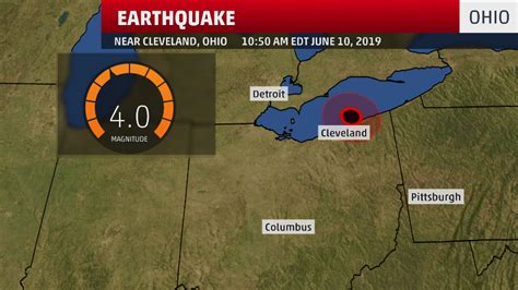 Last updated today at 10:28. Earthquake Rattles Cleveland Area | The Weather Channel